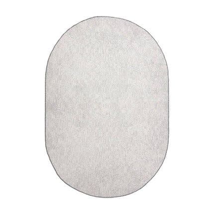 Buitenkleed Dahl Ovaal - Grijs - Dubbelzijdig - Vloerkledenloods