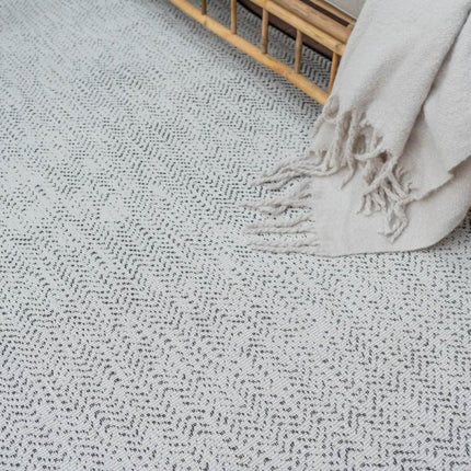 Buitenkleed Dahl Ovaal - Zwart - Dubbelzijdig - Vloerkledenloods