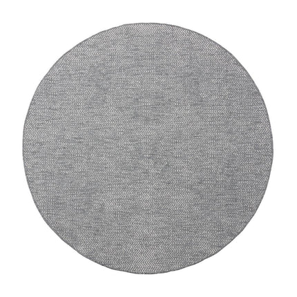 Buitenkleed Dahl Rond - Grijs - Dubbelzijdig - Vloerkledenloods