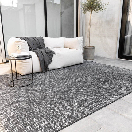 Buitenkleed Dahl Zwart Eva Interior - Vloerkledenloods