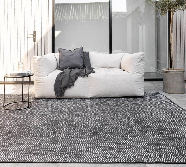 Buitenkleed Dahl Zwart Eva Interior - Vloerkledenloods