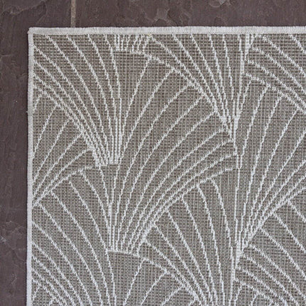 Buitenkleed Deco bruin/grijs dubbelzijdig - Vloerkledenloods