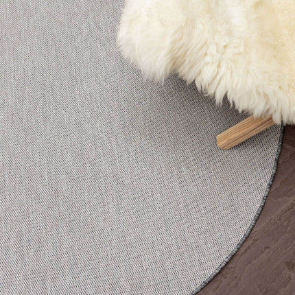 Buitenkleed Druppel Mono - Grijs/wit - Dubbelzijdig - EVA Interior - Vloerkledenloods