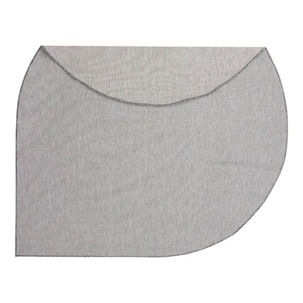Buitenkleed Druppel Mono - Grijs/wit - Dubbelzijdig - EVA Interior - Vloerkledenloods