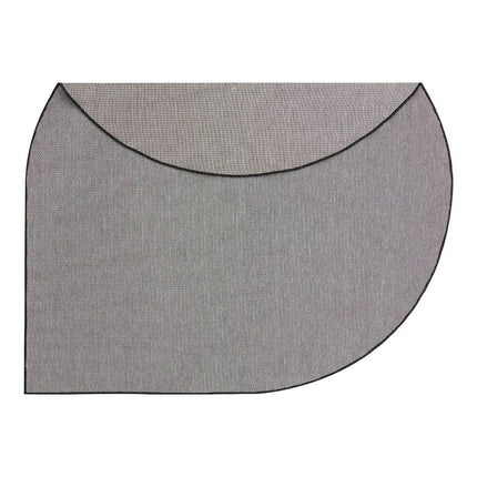 Buitenkleed Druppel Mono - Zwart/Wit - Dubbelzijdig - EVA Interior - Vloerkledenloods