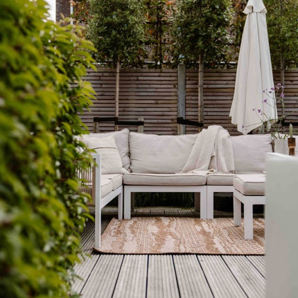 Buitenkleed Ibiza Oos Jute - Vloerkledenloods