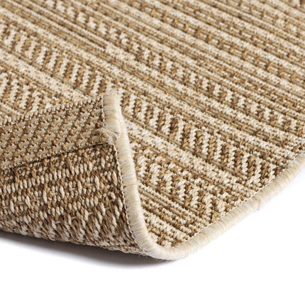 Buitenkleed Jute Outdoor beige/bruin - Vloerkledenloods