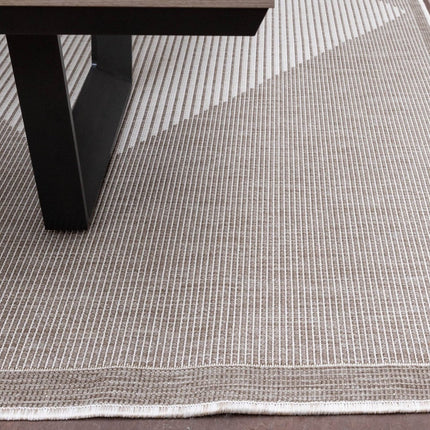 Buitenkleed Kite - Naturel/Wit - dubbelzijdig - EVA Interior - Vloerkledenloods