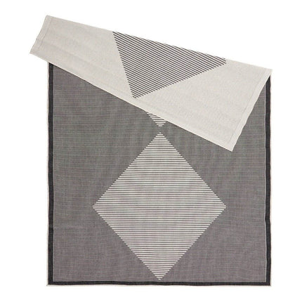 Buitenkleed Kite - Zwart/Wit - dubbelzijdig - EVA Interior - Vloerkledenloods
