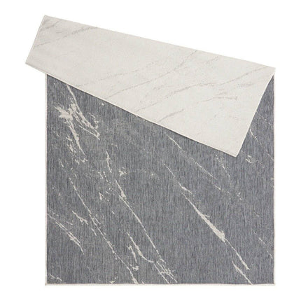 Buitenkleed Marble - Grijs/wit - dubbelzijdig - EVA Interior - Vloerkledenloods