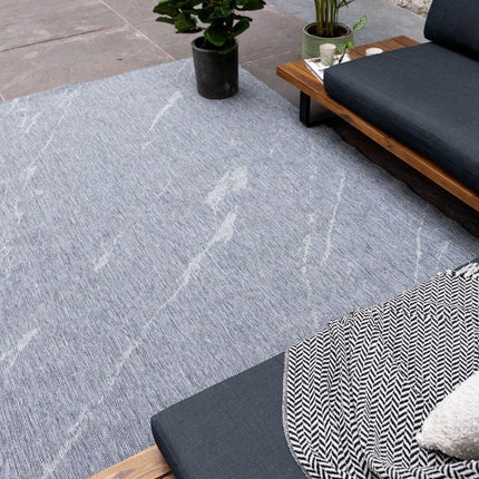 Buitenkleed Marble - Grijs/wit - dubbelzijdig - EVA Interior - Vloerkledenloods