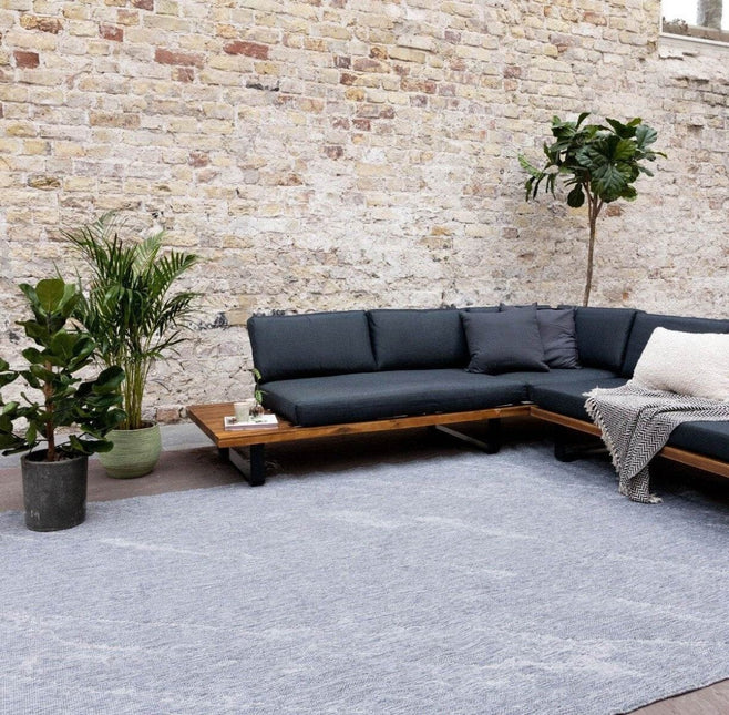 Buitenkleed Marble - Grijs/wit - dubbelzijdig - EVA Interior - Vloerkledenloods