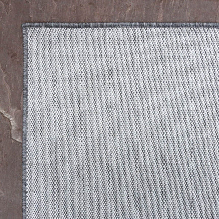 Buitenkleed Mono - Grijs/Wit - Dubbelzijdig - EVA Interior - Vloerkledenloods