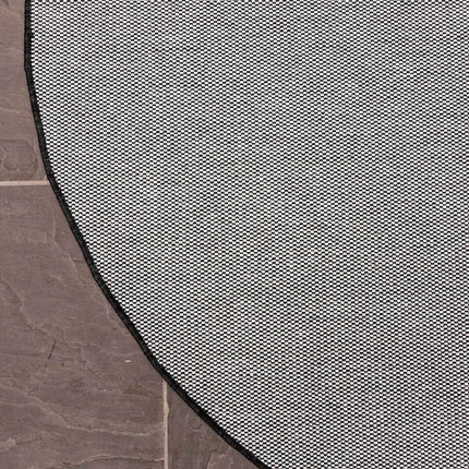Buitenkleed Mono - Ronde hoek - Zwart/wit - dubbelzijdig - EVA Interior - Vloerkledenloods