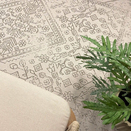 Buitenkleed Nova linnen - Interieur05 - Vloerkledenloods