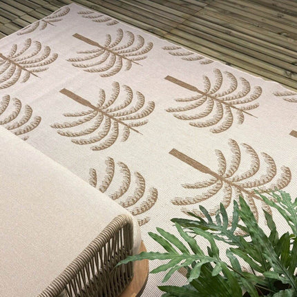 Buitenkleed Oase jute - Interieur05 - Vloerkledenloods