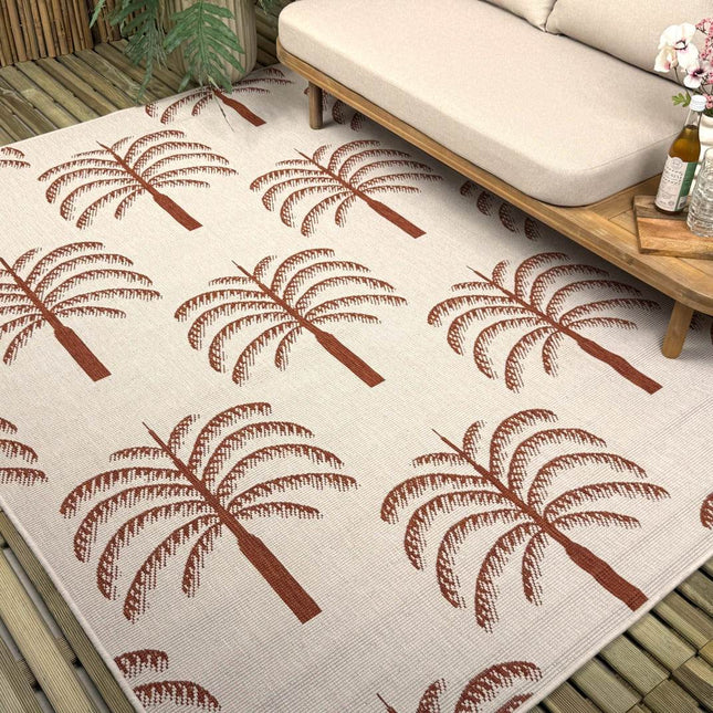 Buitenkleed Oase roest - Interieur05 - Vloerkledenloods