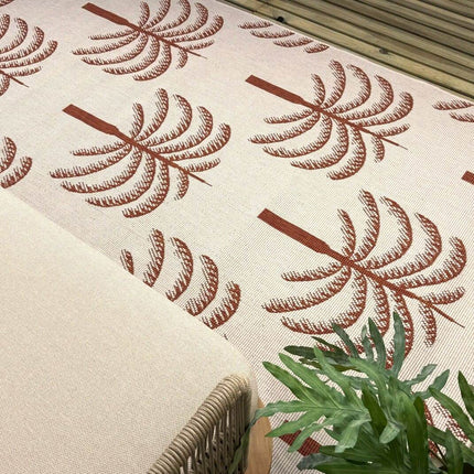Buitenkleed Oase roest - Interieur05 - Vloerkledenloods