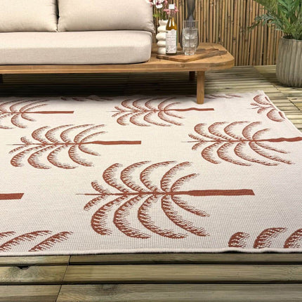 Buitenkleed Oase roest - Interieur05 - Vloerkledenloods