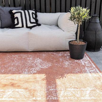 Buitenkleed Sage - Roest - dubbelzijdig - EVA Interior - Vloerkledenloods