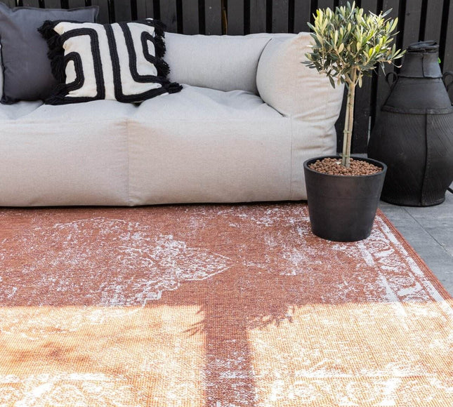 Buitenkleed Sage - Roest - dubbelzijdig - EVA Interior - Vloerkledenloods