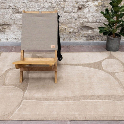 Buitenkleed Stone Bruin Interieur05 - Vloerkledenloods