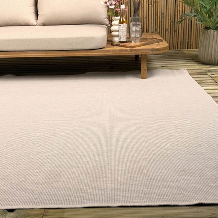 Buitenkleed Tone wit/naturel - Interieur05 - Vloerkledenloods