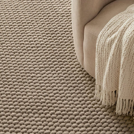 Buitenvloerkleden - Ted Baker Southwark binnen- en buitenvloerkleed Rope Beige Grijs - Vloerkledenloods