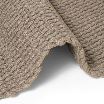 Buitenvloerkleden - Ted Baker Southwark binnen- en buitenvloerkleed Rope Beige Grijs - Vloerkledenloods