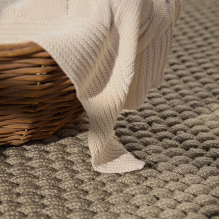 Buitenvloerkleden - Ted Baker Southwark binnen- en buitenvloerkleed Rope Beige Grijs - Vloerkledenloods