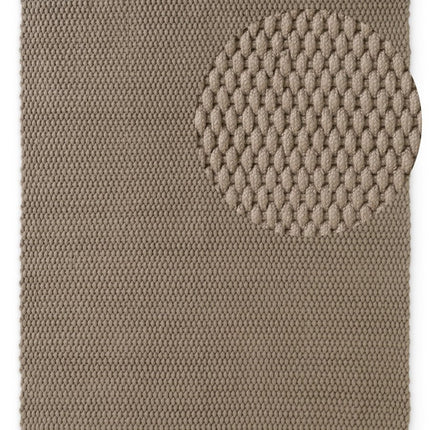 Buitenvloerkleden - Ted Baker Southwark binnen- en buitenvloerkleed Rope Beige Grijs - Vloerkledenloods