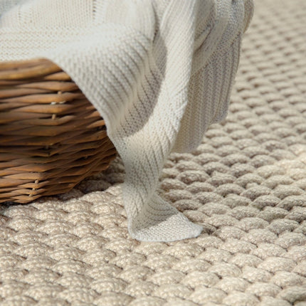 Buitenvloerkleden - Ted Baker Southwark binnen- en buitenvloerkleed Rope Crème - Vloerkledenloods