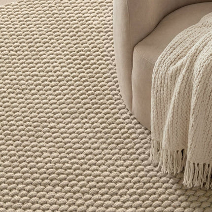 Buitenvloerkleden - Ted Baker Southwark binnen- en buitenvloerkleed Rope Crème - Vloerkledenloods