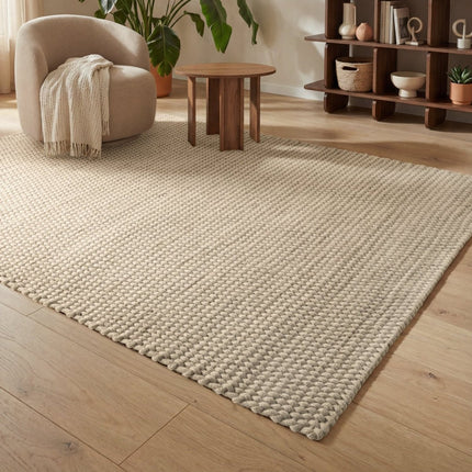 Buitenvloerkleden - Ted Baker Southwark binnen- en buitenvloerkleed Rope Crème - Vloerkledenloods