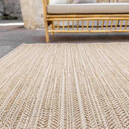 Buitenkleed Jute Outdoor beige/bruin