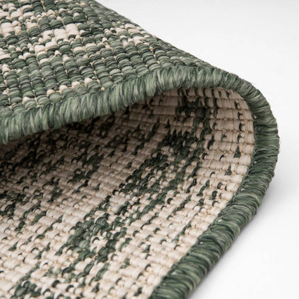 Buiten vloerkleed sage - Groen -  dubbelzijdig - EVA Interior