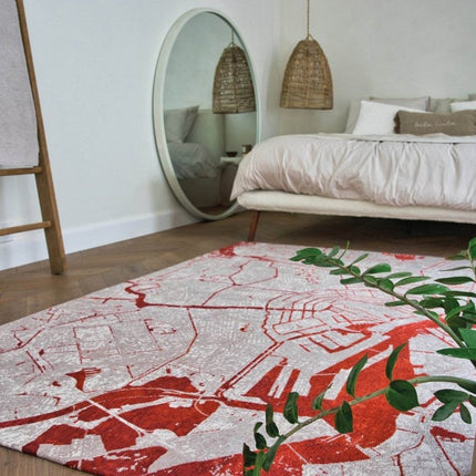Cities Amsterdam Collection Orange cut 9323 - Louis de Poortere - Vloerkledenloods