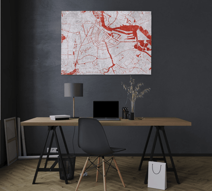Cities Amsterdam Collection Orange cut 9323 - Louis de Poortere - Vloerkledenloods