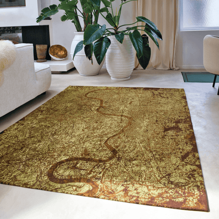 Cities London Collection Green meadows 9320 - Louis de Poortere - Vloerkledenloods