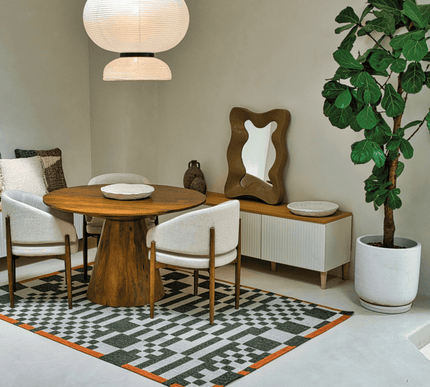 Craft Chess Collection Deep green 9339 - Louis de Poortere - Vloerkledenloods