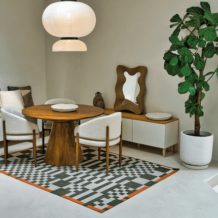 Craft Chess Collection Deep green 9339 - Louis de Poortere - Vloerkledenloods