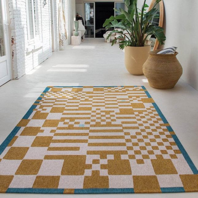 Craft Chess Collection Honey 9338 - Louis de Poortere - Vloerkledenloods