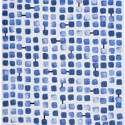 Craft Cobble Stone Collection Amparo blues 9346 - Louis de Poortere - Vloerkledenloods