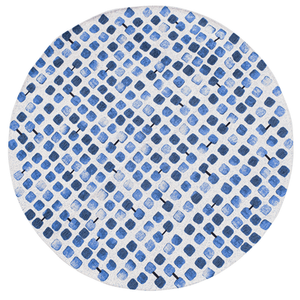 Craft Cobble Stone Collection Amparo blues 9346 - Louis de Poortere - Vloerkledenloods