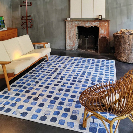 Craft Cobble Stone Collection Amparo blues 9346 - Louis de Poortere - Vloerkledenloods