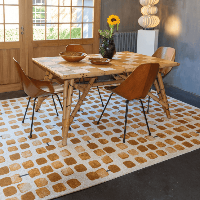 Craft Cobble Stone Collection Peach party 9346 - Louis de Poortere - Vloerkledenloods