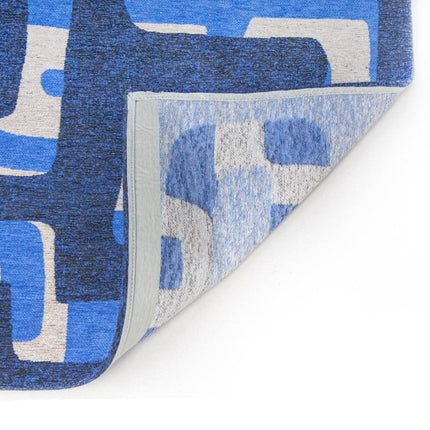 Craft Kuba Collection Ultra marine 9336 - Louis de Poortere - Vloerkledenloods
