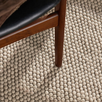 Ted Baker Richmond wollen vloerkleed rond Diana Lichtbeige - Vloerkledenloods