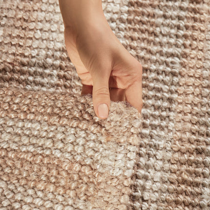 Elle Decoration Harvest juten vloerkleed Amber Naturel Ivoor Goud - Vloerkledenloods