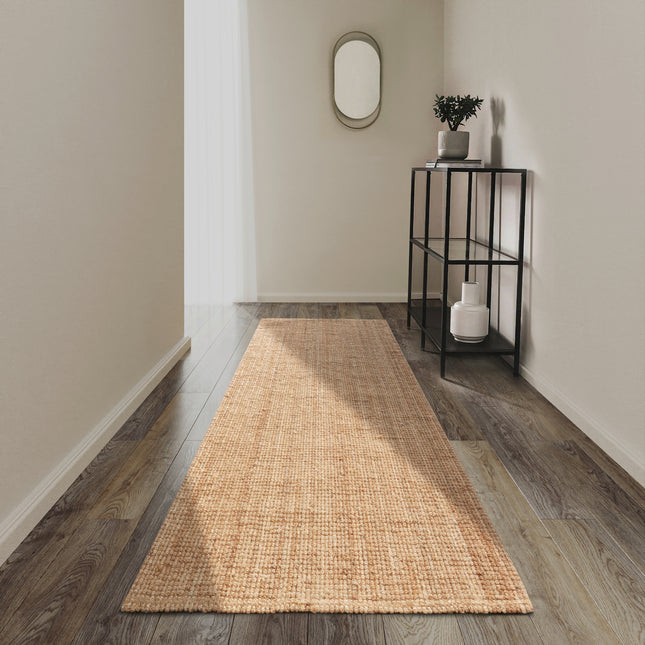 Villeroy & Boch 1791 juten loper Rosalie Naturel Goud - Vloerkledenloods